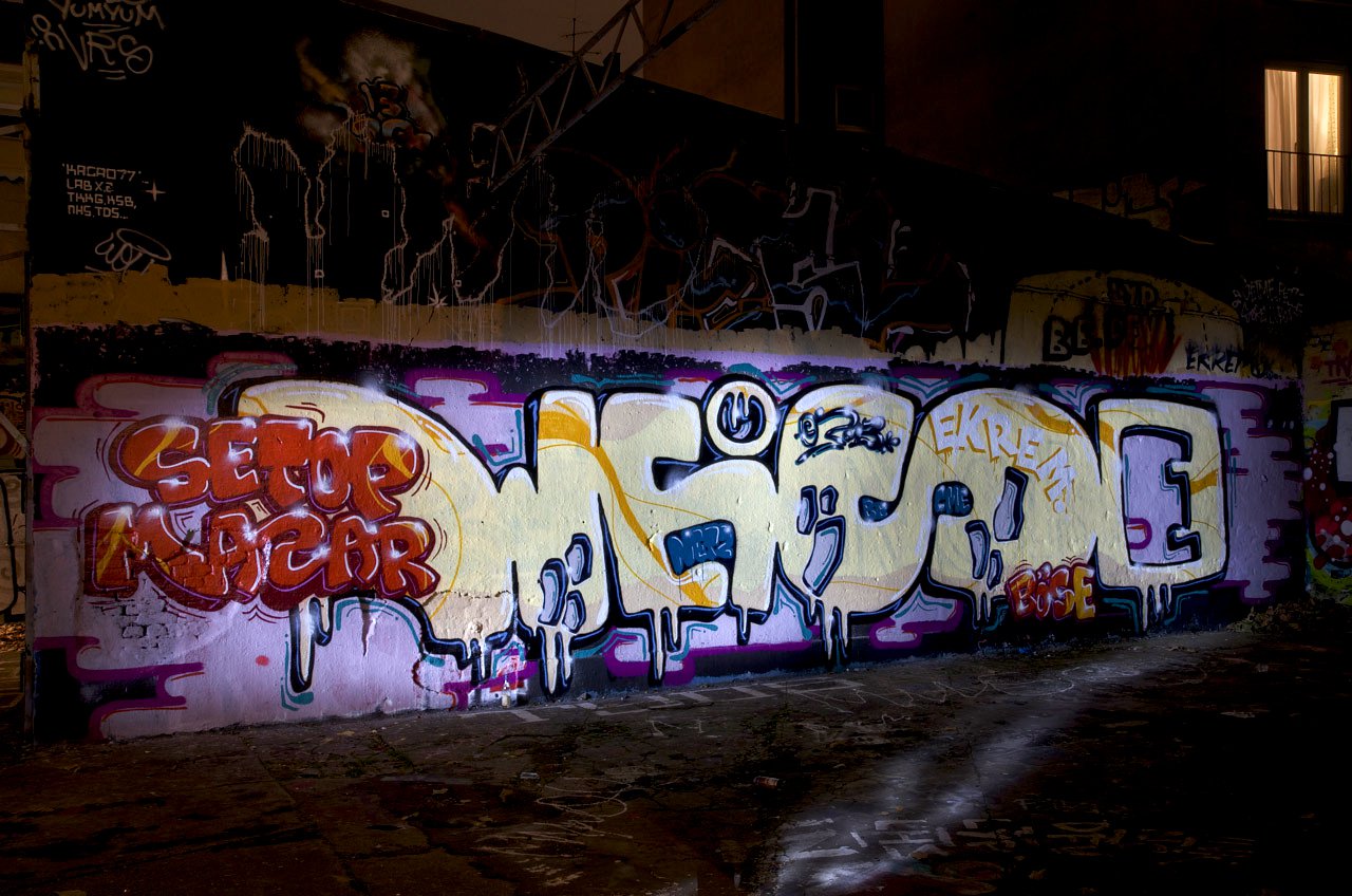 Graffiti Wall in Köln - Photo by Jupiter - Weise, Setop, Mazar (2013)