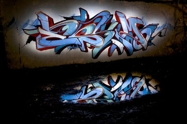 Graffiti Wall in Köln - Photo by Jupiter - Eskimo, 524, Reflections (2014)