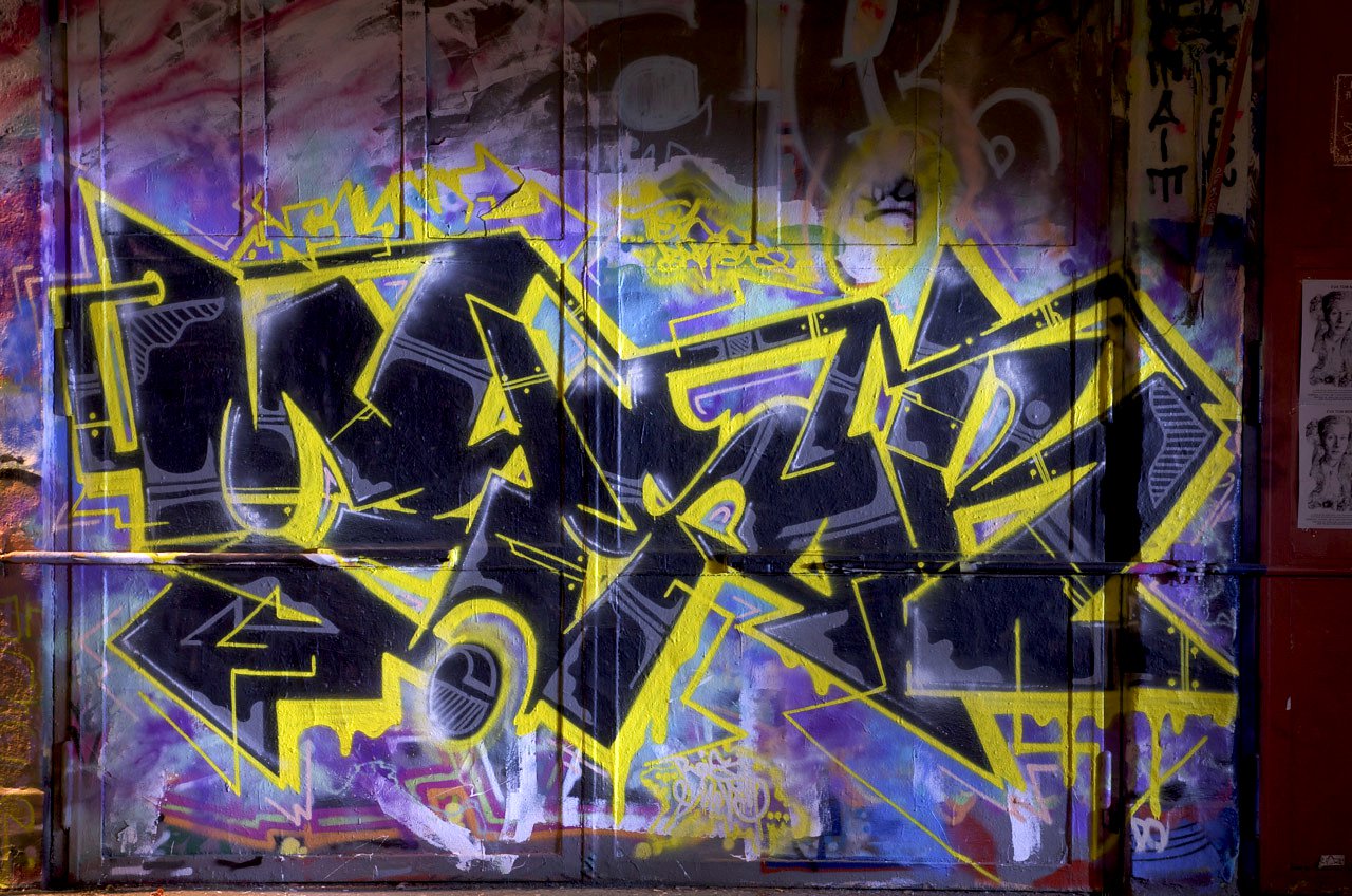Graffiti Wall in Köln - Photo by Jupiter - Musik, OneLove, Cologne (2013)