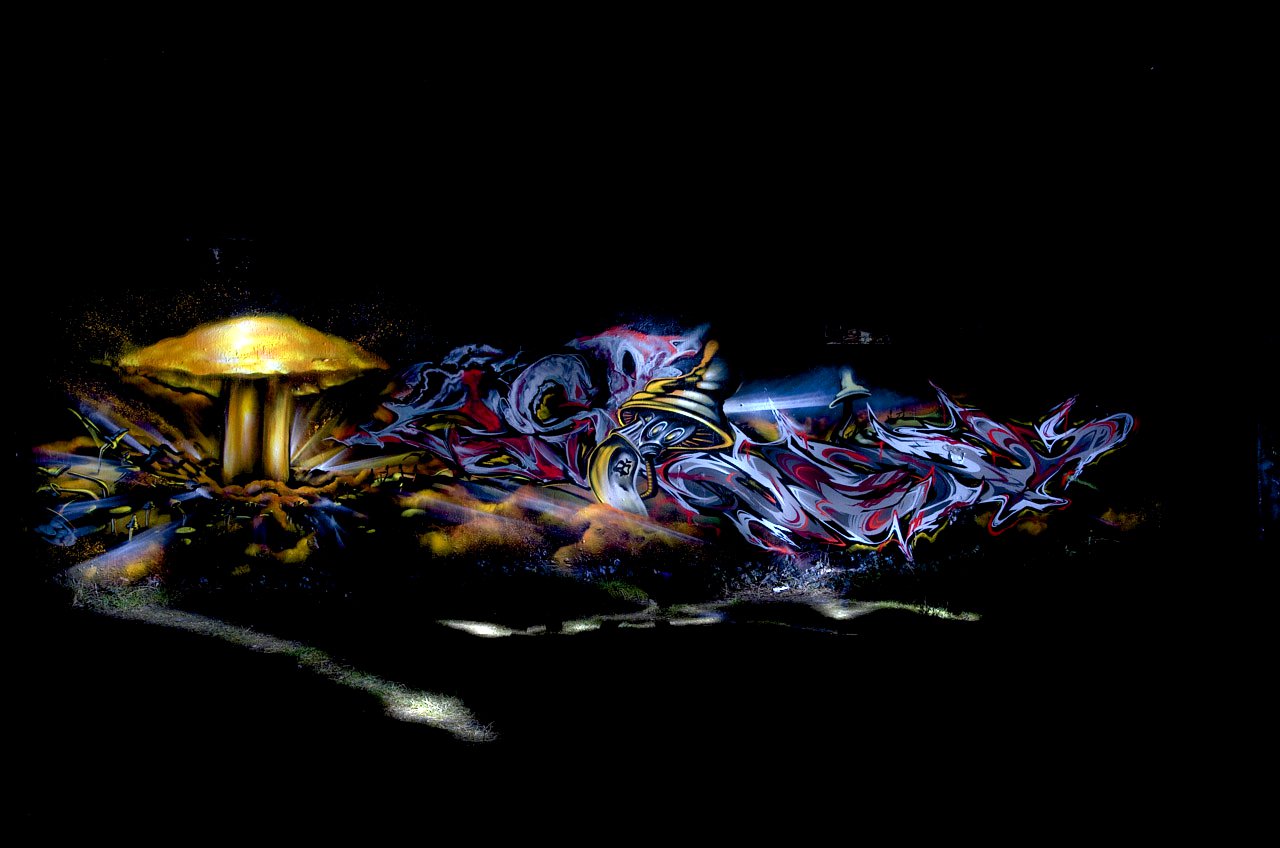 Graffiti Wall in Kleve - Photo by Jupiter - Ephiq, Coso, Venl (2014)