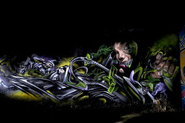 Graffiti Wall in Kleve - Photo by Jupiter - Ephiq, Bird, Character (2014)