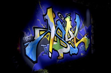Graffiti Wall in Köln - Photo by Jupiter - Asyl, TOC, Cologne (2013)