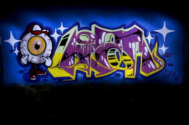 Graffiti Wall in Köln - Photo by Jupiter - Liam, Rats, Character (2014)