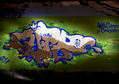 Graffiti Wall in Köln - Photo by Jupiter - Syro, HACF, Cologne (2014)