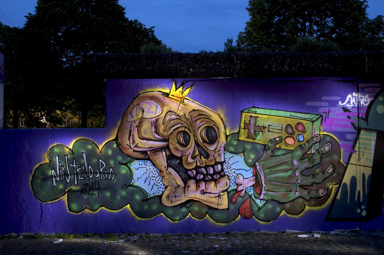 Graffiti Wall in Marl - Photo by Jupiter - Orm, Mr., Orm (2014)