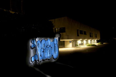 Graffiti Wall in Marl - Photo by Jupiter - Lexus, ThrowUp, JPTR (2014)