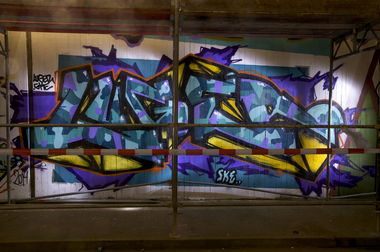 Graffiti Wall in Hennef - Photo by Jupiter - BridgeWorks, Hennef, Hnf-Area (2014)