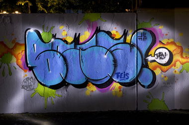 Graffiti Wall in Marl - Photo by Jupiter - Begs, JPTR, Marl (2014)