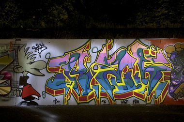 Graffiti Wall in Marl - Photo by Jupiter - Ras, EPSC, JPTR (2014)