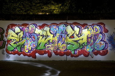 Graffiti Wall in Marl - Photo by Jupiter - Kid, Sukr, Zwek (2014)