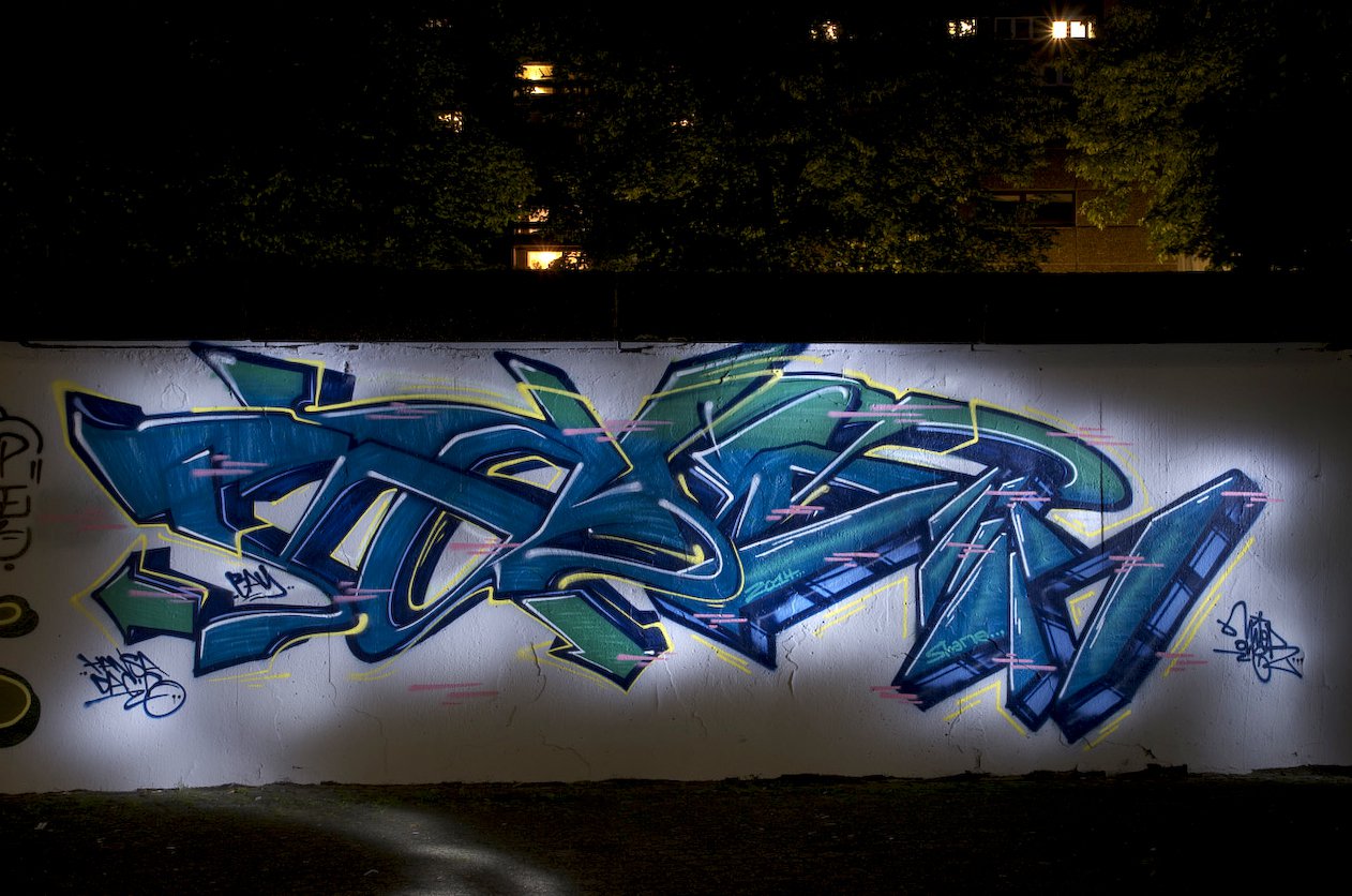 Graffiti Wall in Marl - Photo by Jupiter (2014)
