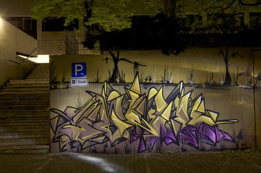 Graffiti Wall in Marl - Photo by Jupiter - Junk, JPTR, Marl (2014)