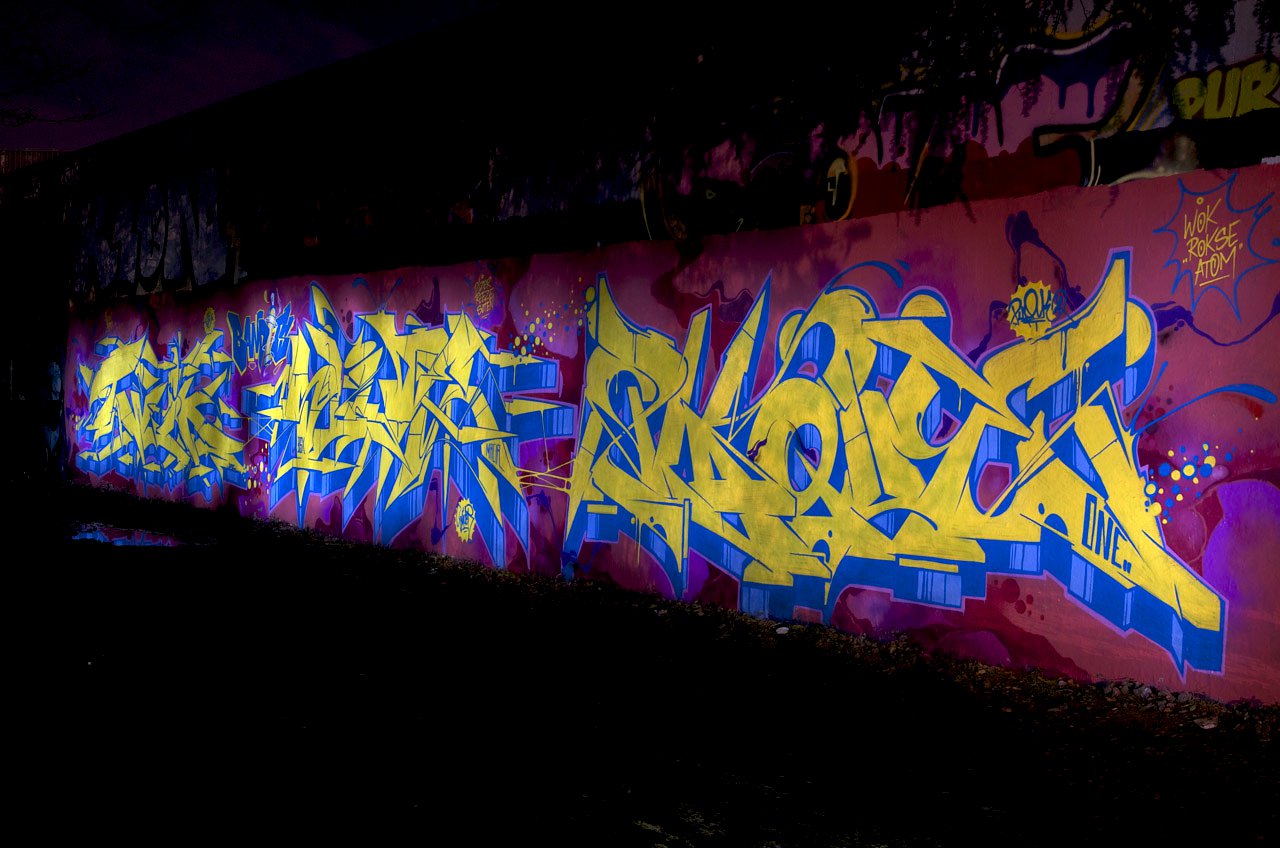 Graffiti Wall in Köln - Photo by Jupiter - Twik, Slider, Plaque (2013)