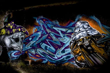 Graffiti Wall in Kleve - Photo by Jupiter - Coso, Ephiq, Character (2014)