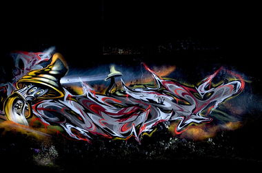 Graffiti Wall in Kleve - Photo by Jupiter - Venl, Ephiq, Character (2014)