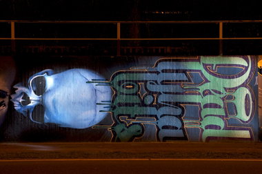 Graffiti Wall in Monheim am Rhein - Photo by Jupiter - Pout, Mero, Deadly (2014)