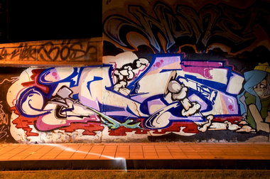 Graffiti Wall in Köln - Photo by Jupiter - Ibes, Nice, Cologne (2013)