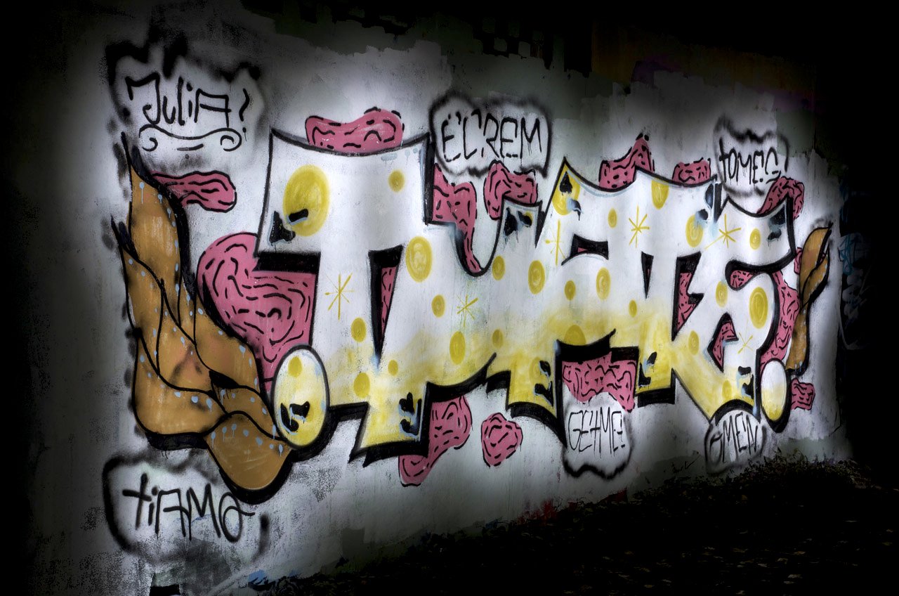 Graffiti Wall in Köln - Photo by Jupiter - Tomato, Messages, Hall-of-Fame (2013)