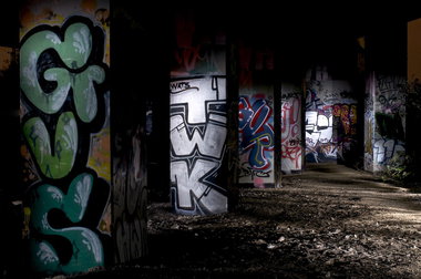 Graffiti Bombing in Köln - Photo by Jupiter - GVS, TVK, GUR