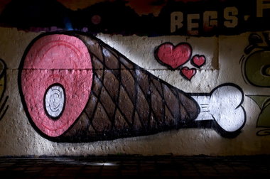 Graffiti Wall in Köln - Photo by Jupiter - Schinken, DFV, 354 (2014)