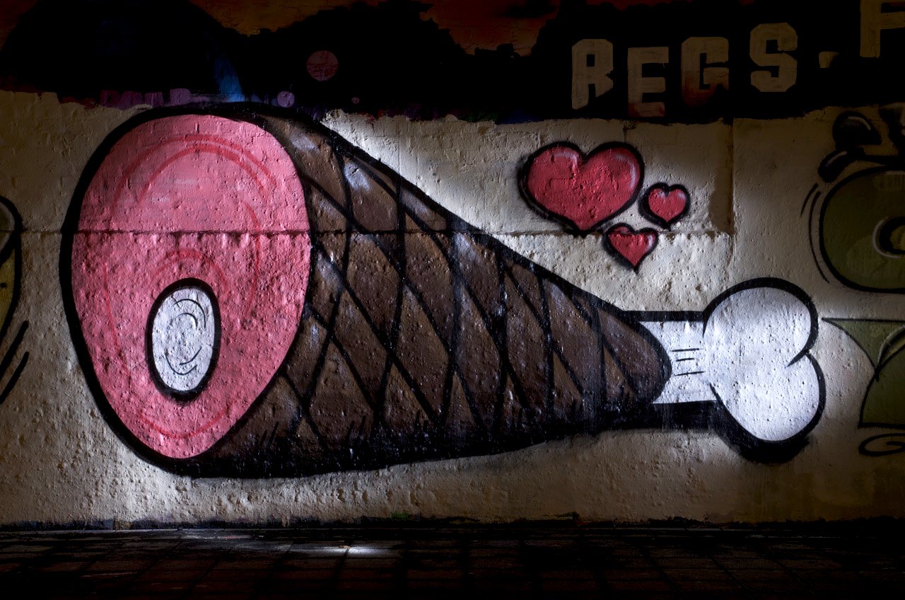 Graffiti Wall in Köln - Photo by Jupiter - Schinken, DFV, 354 (2014)