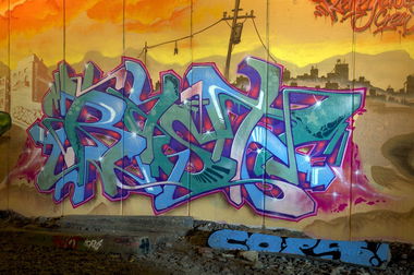 Graffiti Wall in Wuppertal - Photo by Jupiter - Rast, Hall-of-Fame, HallWorks (2014)