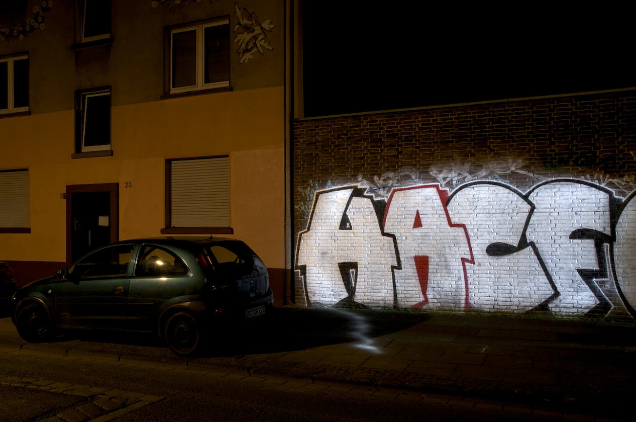 Graffiti Bombing in Dortmund - Photo by Jupiter - HA, CF, HACF (2014)