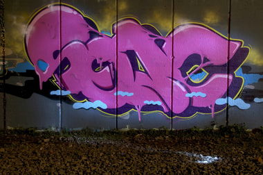 Graffiti Wall in Wuppertal - Photo by Jupiter - Soac, Cops, Hall-of-Fame (2014)