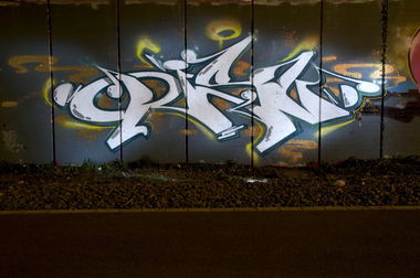Graffiti Wall in Wuppertal - Photo by Jupiter - Risn, Cops, Hall-of-Fame (2014)