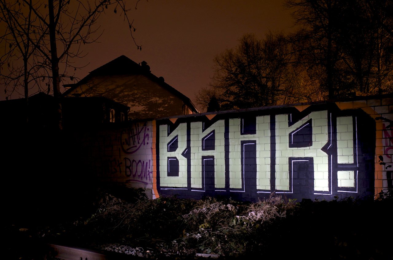 Graffiti Bombing in Köln - Photo by Jupiter - Bahr, Cologne, Colonia (2011)