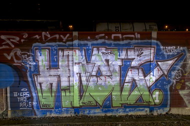 Graffiti Bombing in Köln - Photo by Jupiter - Hate, Netz, SCT