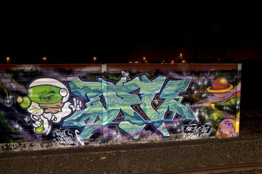 Graffiti Bombing in Köln - Photo by Jupiter - DFV, Character, 354