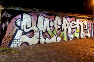Graffiti Wall in Köln - Photo by Jupiter - Smer, Netz, Cologne (2014)