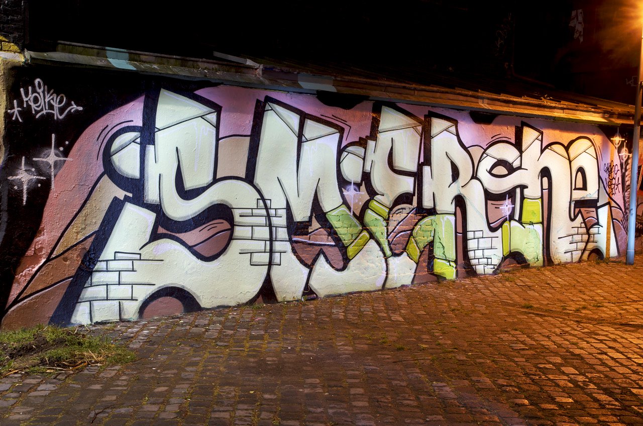 Graffiti Wall in Köln - Photo by Jupiter - Smer, Netz, Cologne (2014)