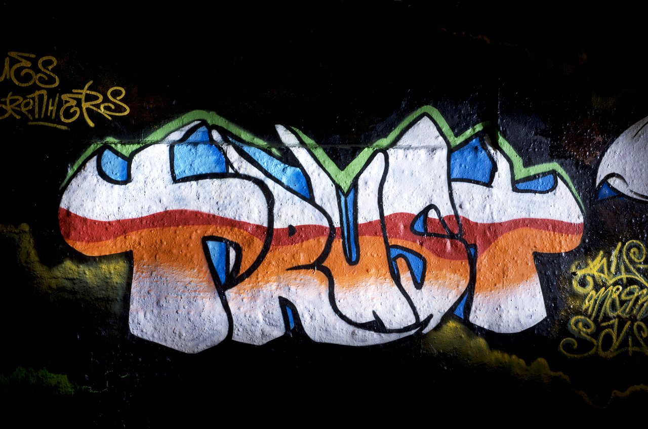 Graffiti Wall in Köln - Photo by Jupiter - Trust, BWC, BWCrew (2014)
