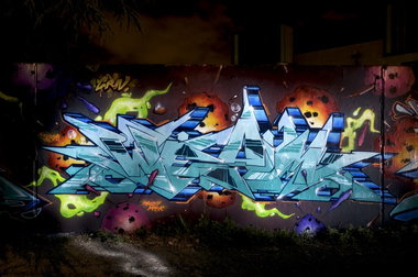 Graffiti Wall in Köln - Photo by Jupiter - Weam, CRN, Cologne (2014)