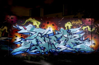 Graffiti Wall in Köln - Photo by Jupiter - Twik, Bandits, DFE (2014)