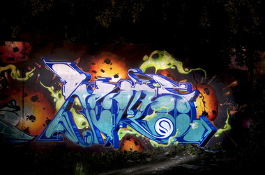 Graffiti Wall in Köln - Photo by Jupiter - Intro, Bandits, DFE (2014)