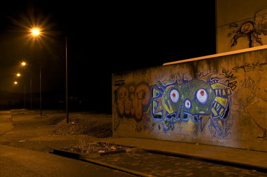 Graffiti Bombing in Köln - Photo by Jupiter - Egon, Character, Cologne