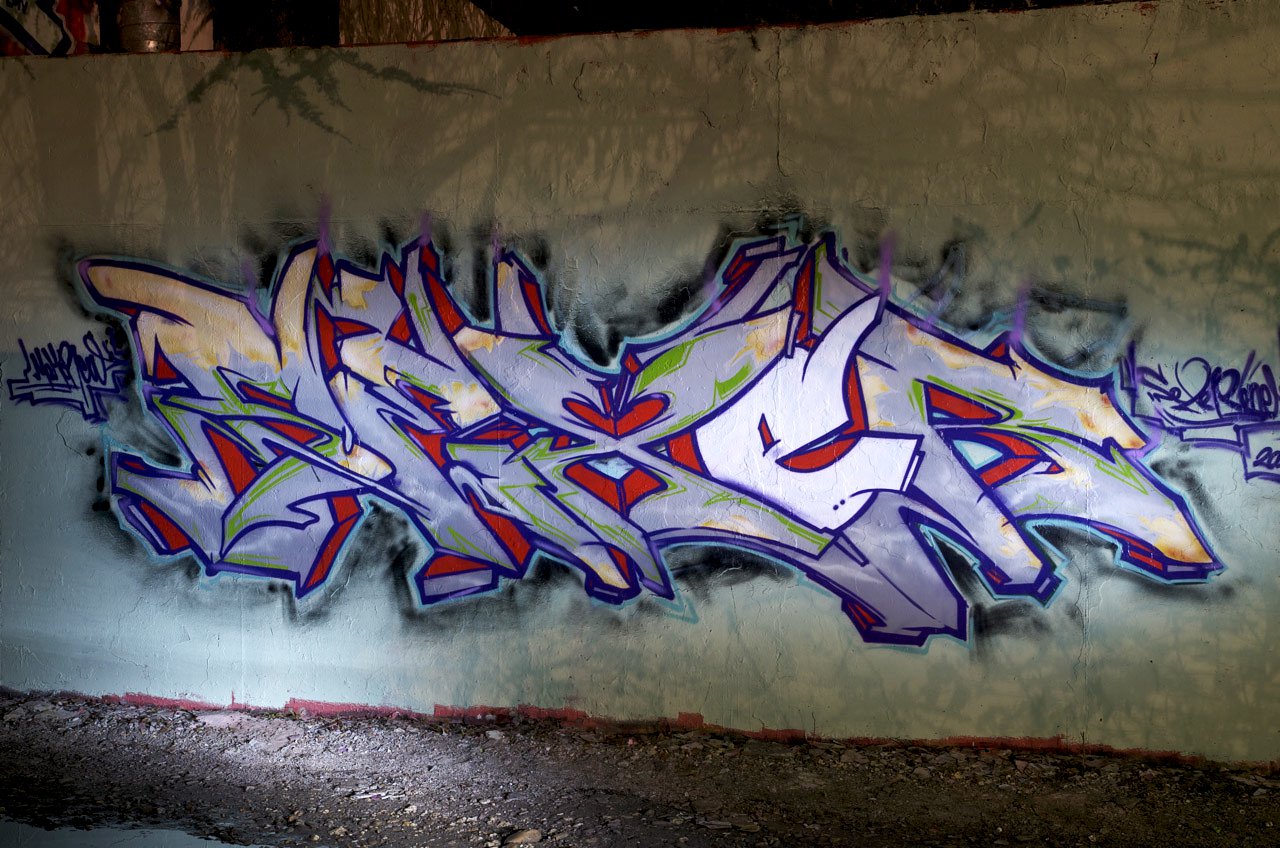 Graffiti Wall in Köln - Photo by Jupiter - Sexer, ClockWork, Cologne (2012)