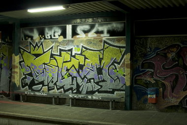 Graffiti Bombing in Köln - Photo by Jupiter - Pokal, SCT, CityLine (2011)