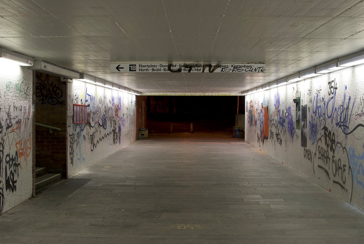 Graffiti Artwork in Köln - Photo by Jupiter - Tunnel-Vision, Tags, LTN