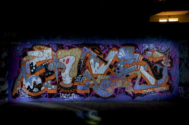 Graffiti Wall in Köln - Photo by Jupiter - Solve, Trips, Merly (2013)