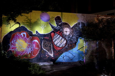 Graffiti Wall in Köln - Photo by Jupiter - Character, Artist, Unknown (2013)