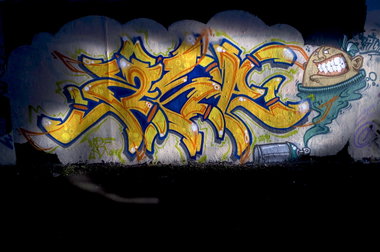 Graffiti Wall in Köln - Photo by Jupiter - Abe, ClockWork, Character (2014)