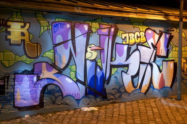 Graffiti Wall in Köln - Photo by Jupiter - Nike, Cologne, Colonia (2014)