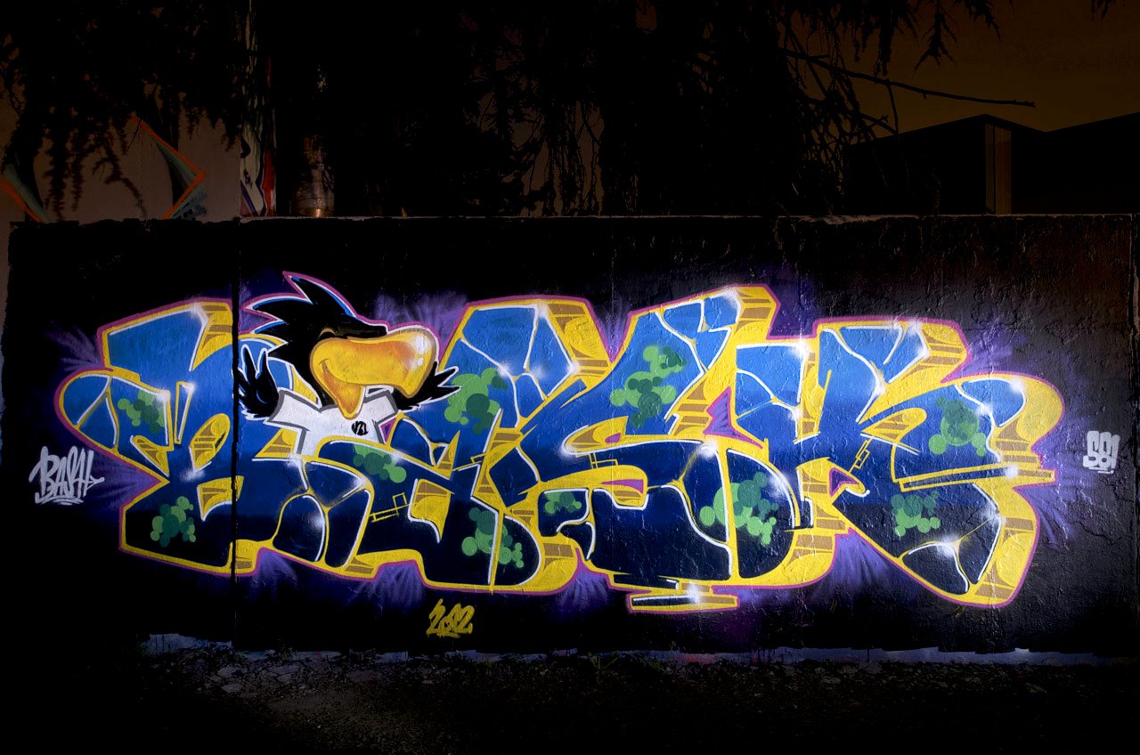 Graffiti Wall in Köln - Photo by Jupiter - Bash, Cologne, Colonia (2012)