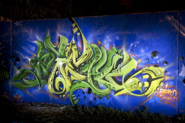 Graffiti Wall in Köln - Photo by Jupiter - Ziek, ClockWork, FMC (2012)