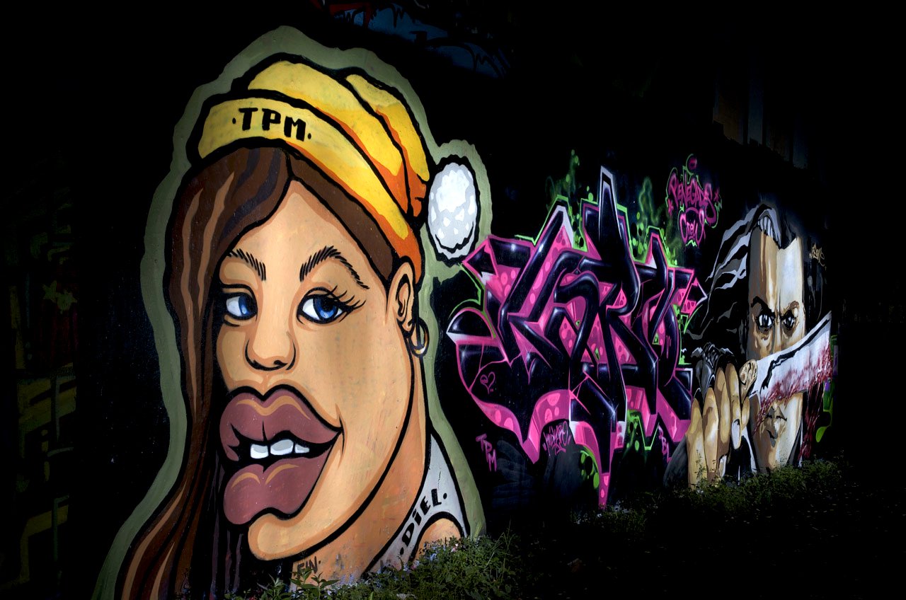 Graffiti Wall in Köln - Photo by Jupiter - Deal89, TPM, Diel (2012)