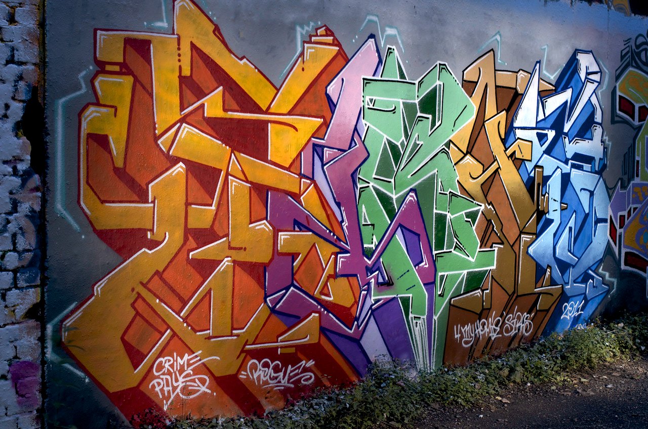 Graffiti Wall in Köln - Photo by Jupiter - Siras, Syras, Rogue (2011)